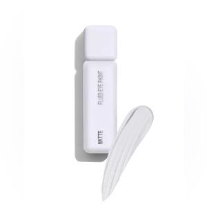 about-face Matte Fluid Liquid Eyeshadow Vegan Eye Paint White Noise New in Box